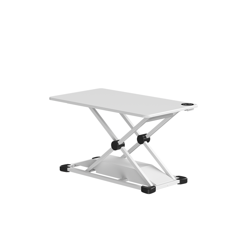 Electric Desk Converter with Monitor Mount