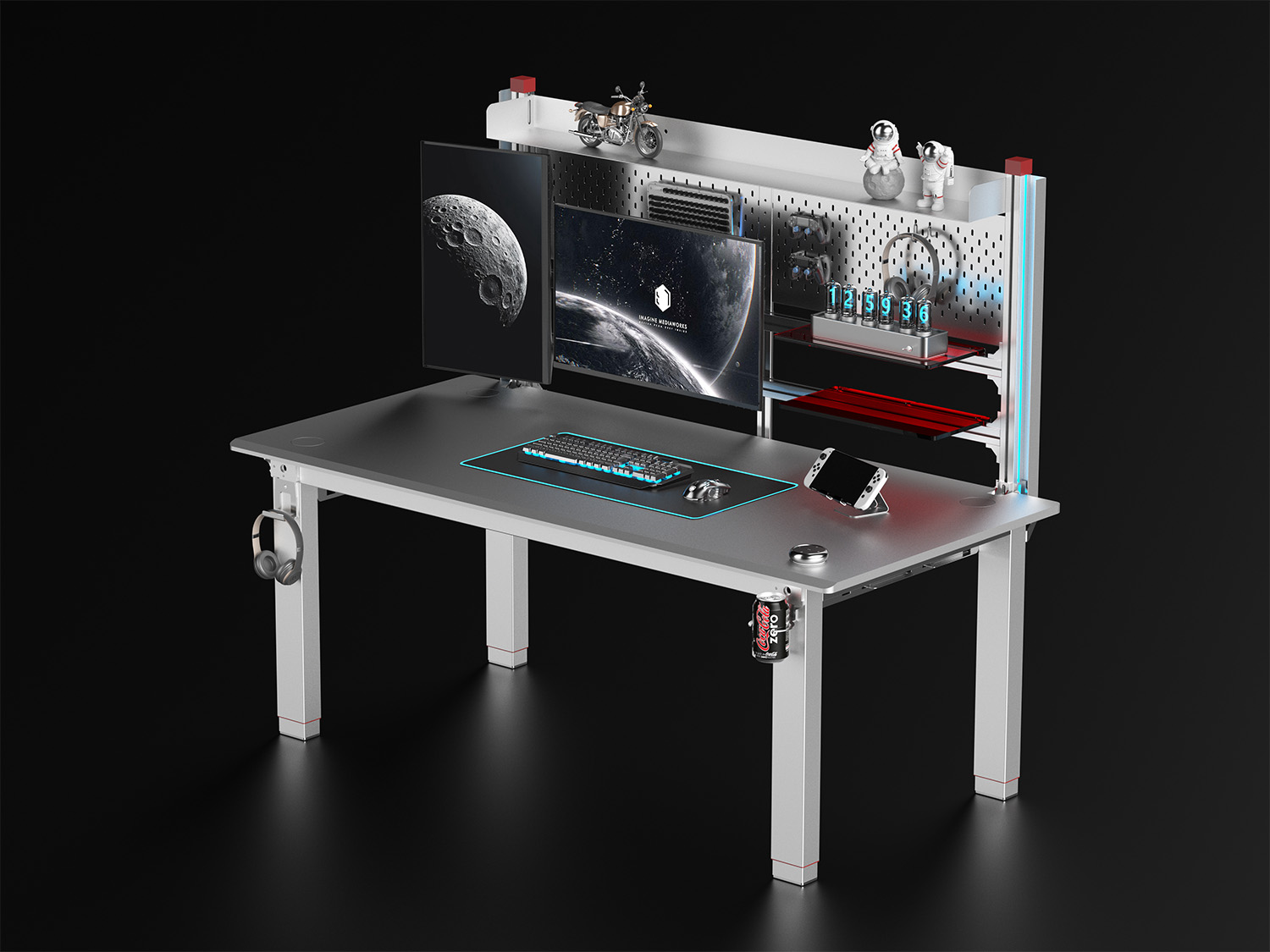 Apex Edge Gaming Desk