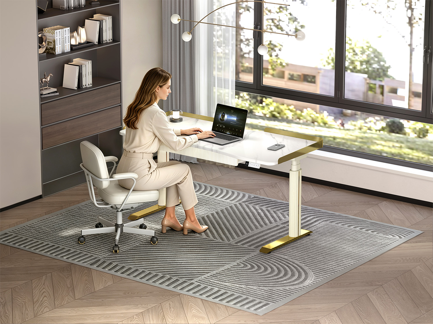 Luxury Smart Standing Desk